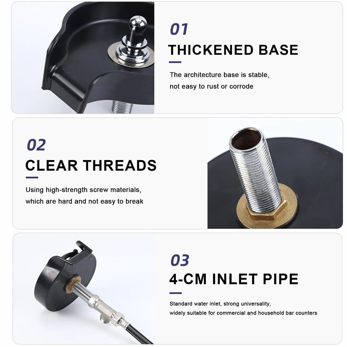 Lavavasos Lava Vasos Fregadero Enjuagador Vasos - Acero Inoxidable Limpia Vasos Lavadora para Bares con Todos Los Accesorios de Instalación, Arandela para Botella para enjuagar vasos de agua