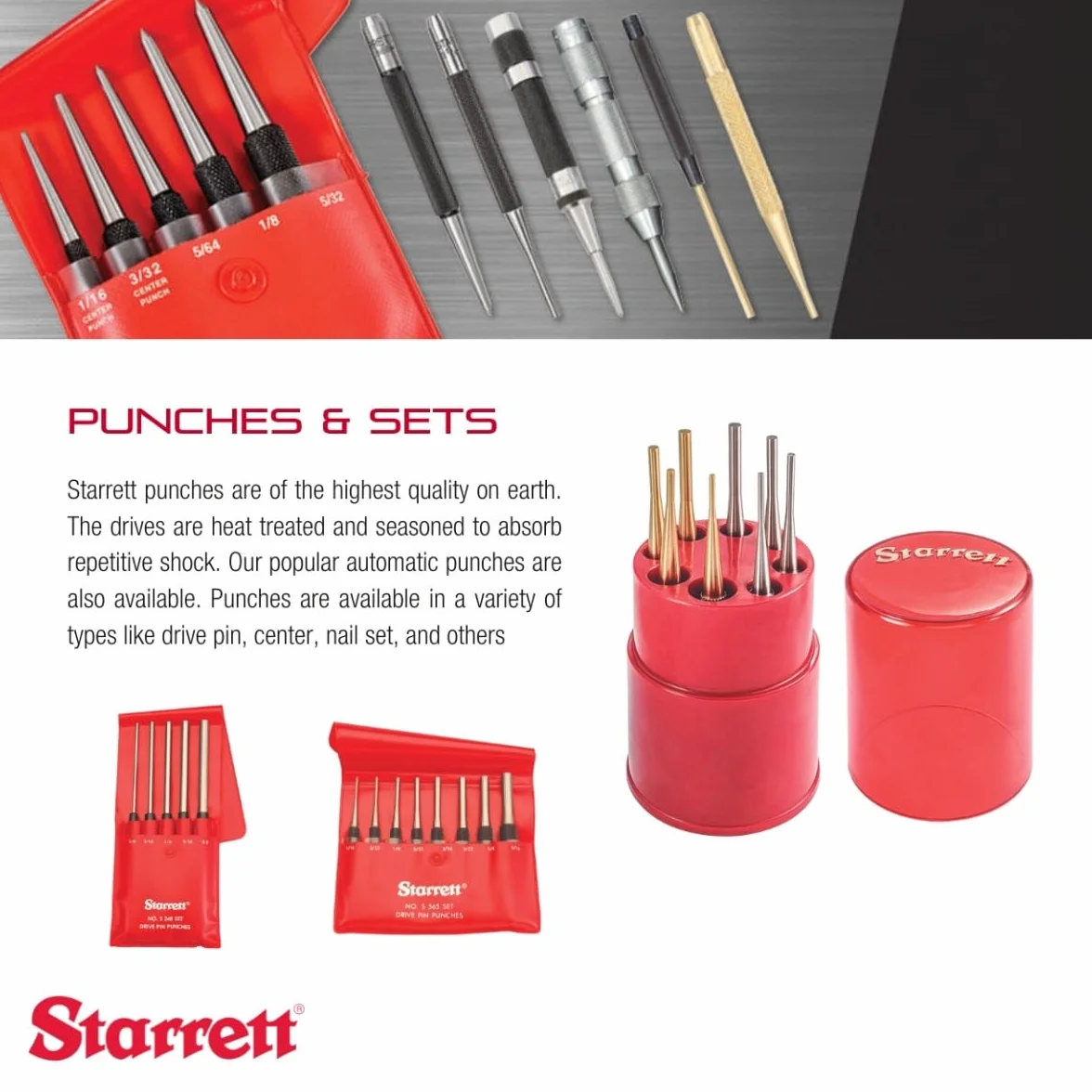 Starrett S565WB - Punzón
