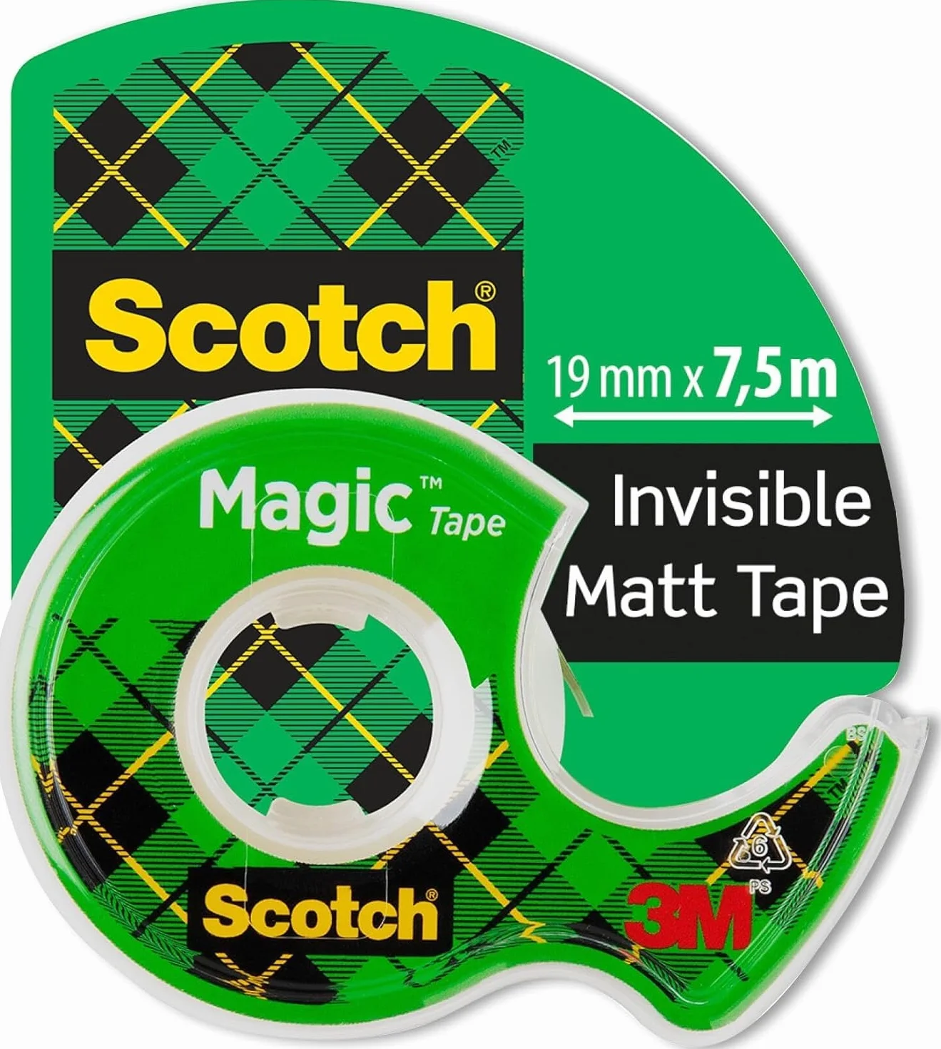Scotch Super-Hold Cinta Adhesiva Transparente 19 mm x 25,4 m