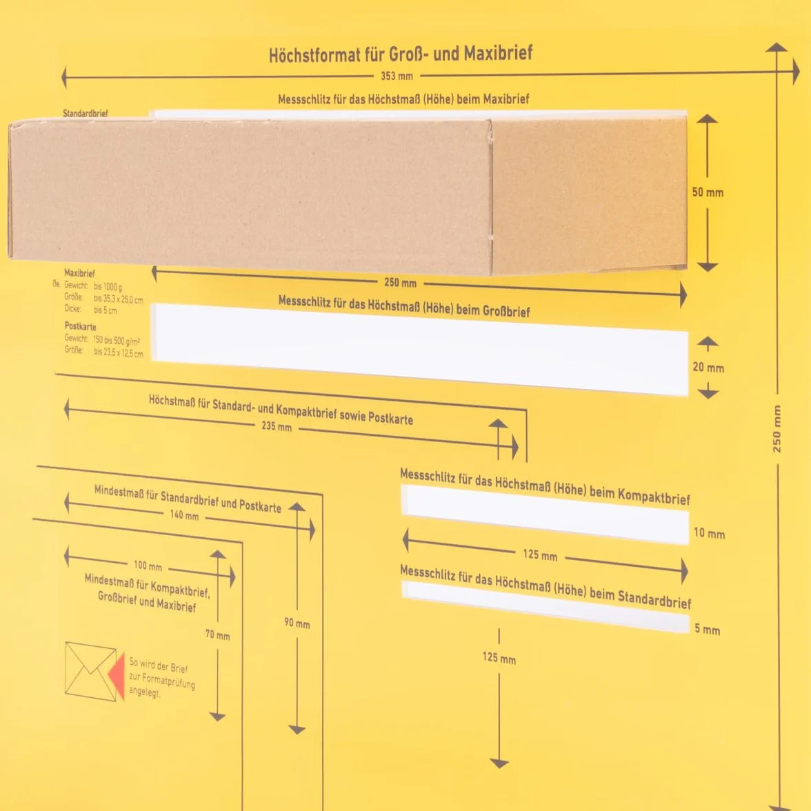 verpacking Cajas para Carta Máxima 320 x 225 x 50 mm Marrón [tamaño y cantidad a elegir] DIN A4 Maxi Carta MB-4 Caja de envío para correo de mercancías 50 unidades