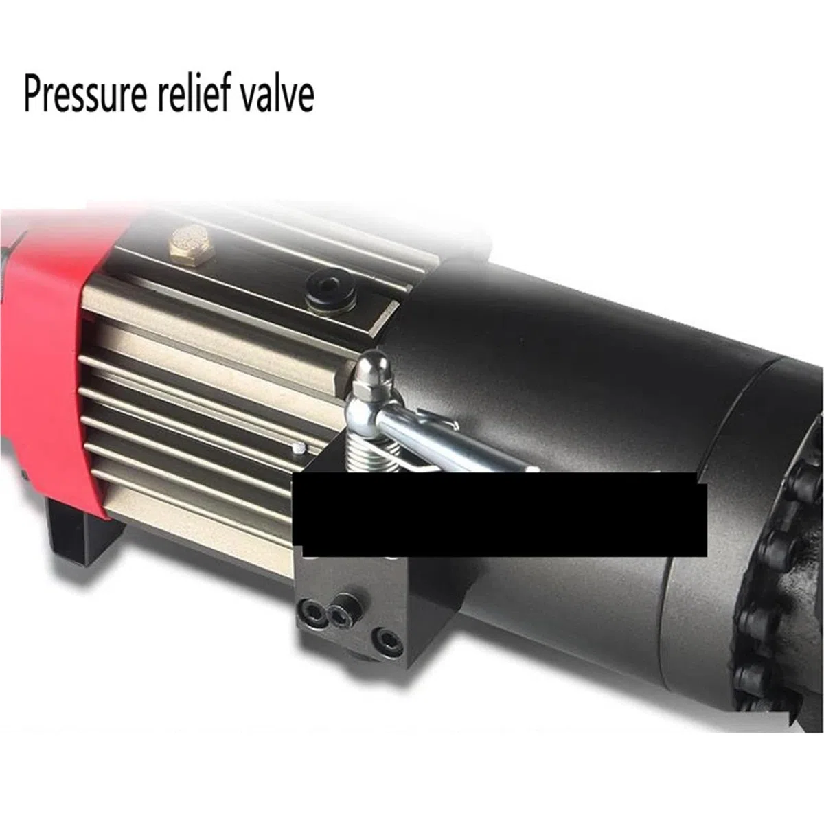 Cortador de varillas de refuerzo, Dobladora de acero eléctrica portátil HRB-16A, dobladora hidráulica varillas refuerzo, diámetro barra flexible: 4-16 mm, 1 unidad