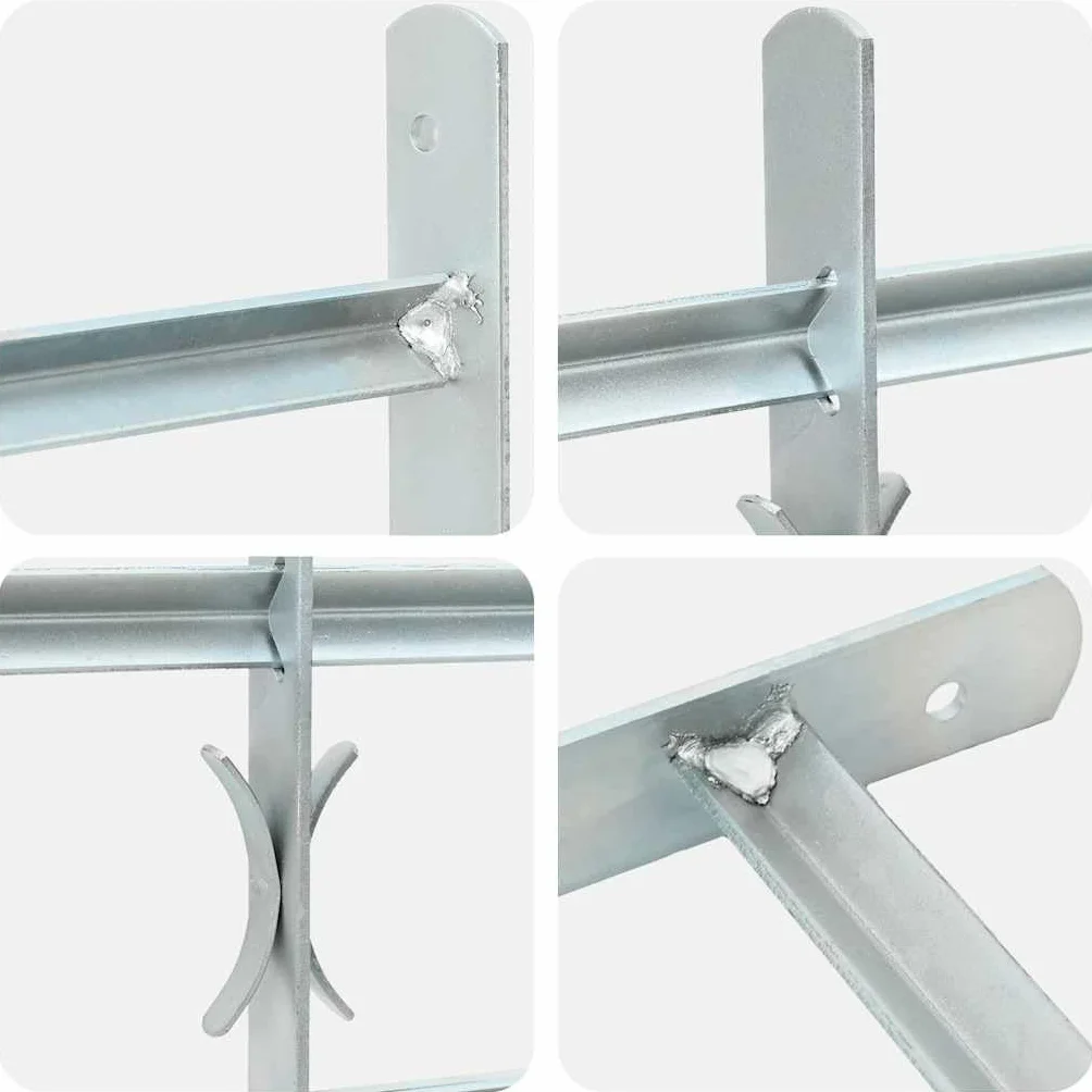 Genérico Reja de Seguridad Ajustable Ventana con 3 Barras 700-1050 mm,Bricolaje,Materiales de construcción,Ventanas,141383