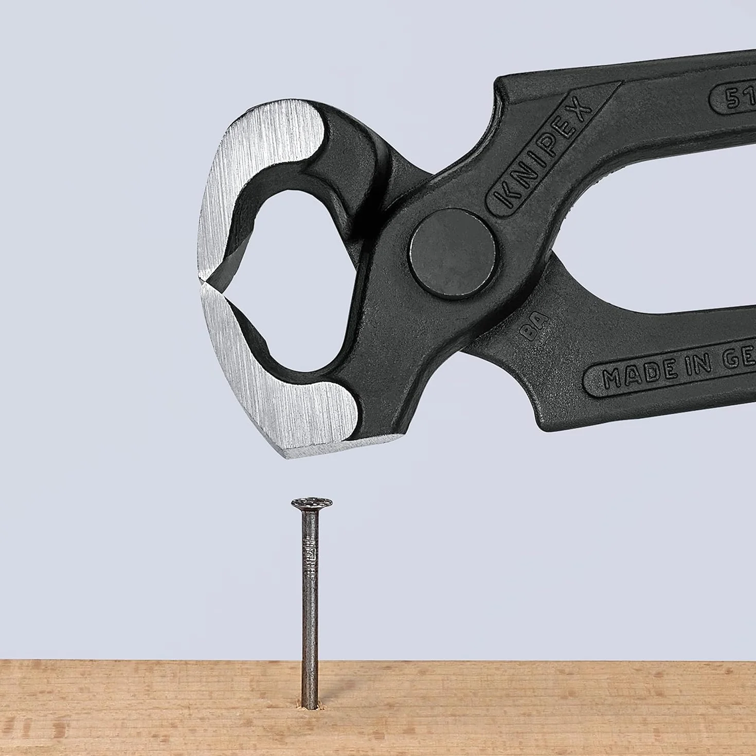 KNIPEX Tenaza para carpintero recubiertos de plástico 210 mm, 51 01 210