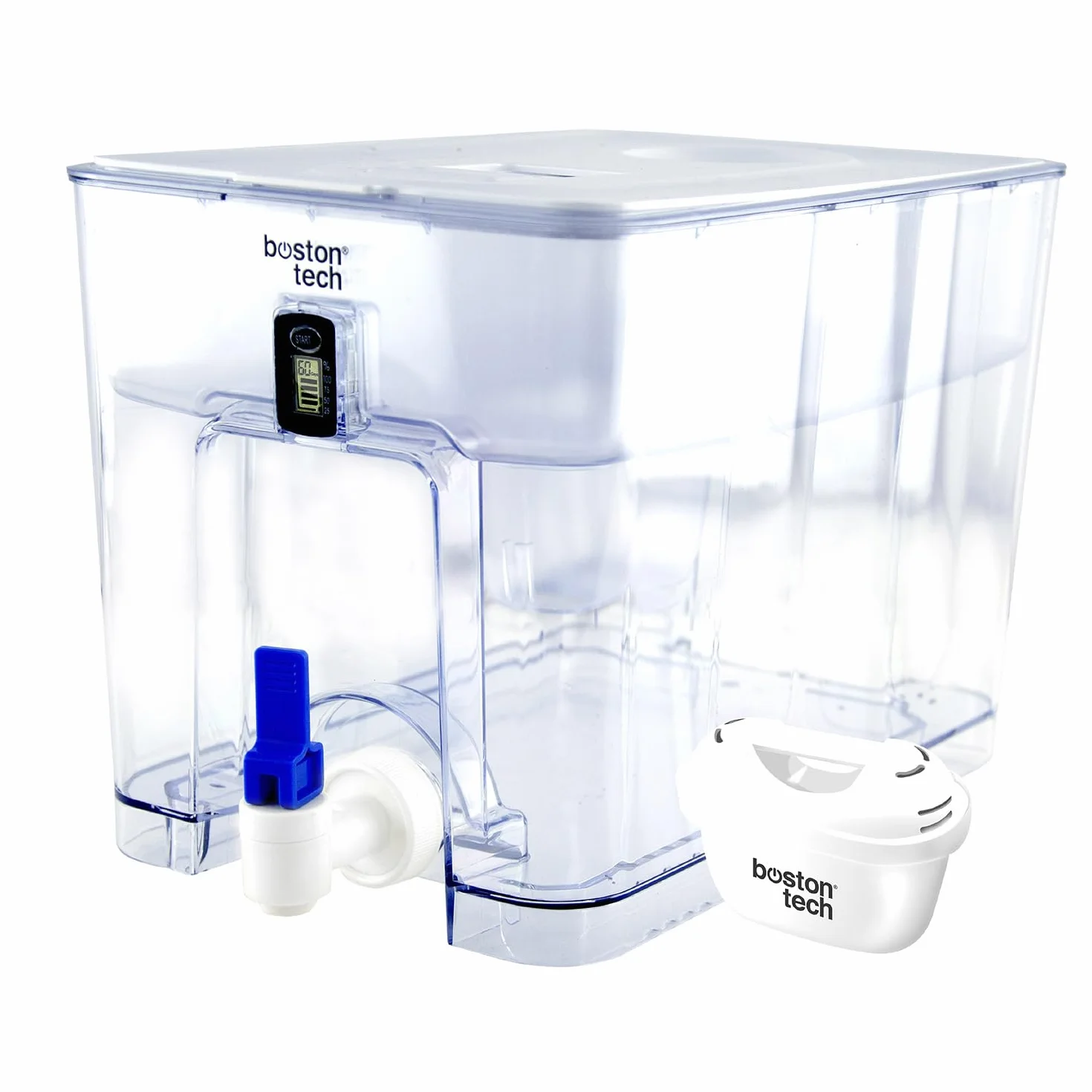 Filtros de agua Hydro Pure+ filtrantes compatibles con jarras Brita Maxtra/Maxtra+/PerfectFit/Amazon Basics que reducen la cal y el cloro NO REQUIERE ADAPTADOR (D- Dispensador)