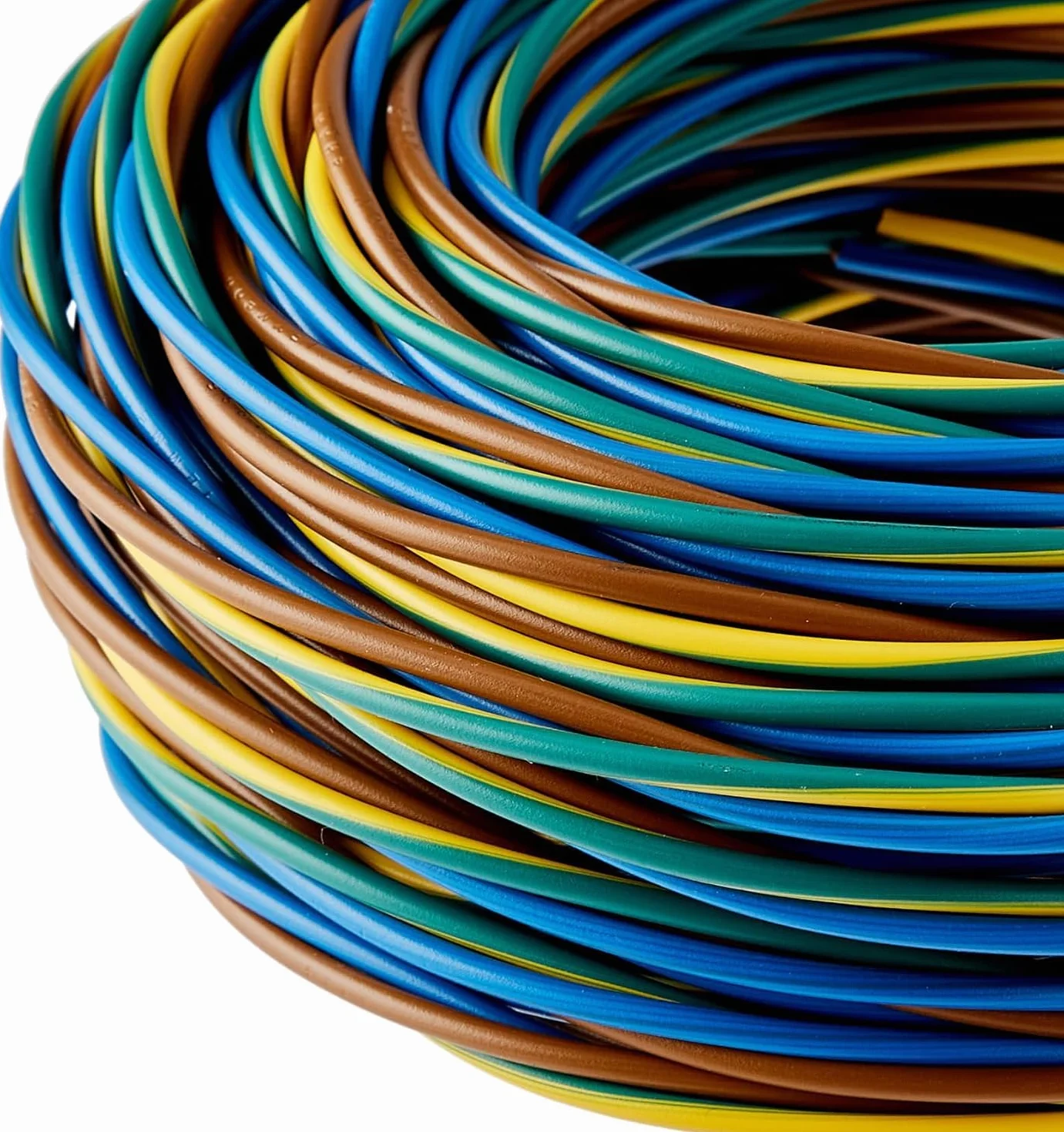 Electraline H07V-K Cable 1x2.5 mm 5m multicolor