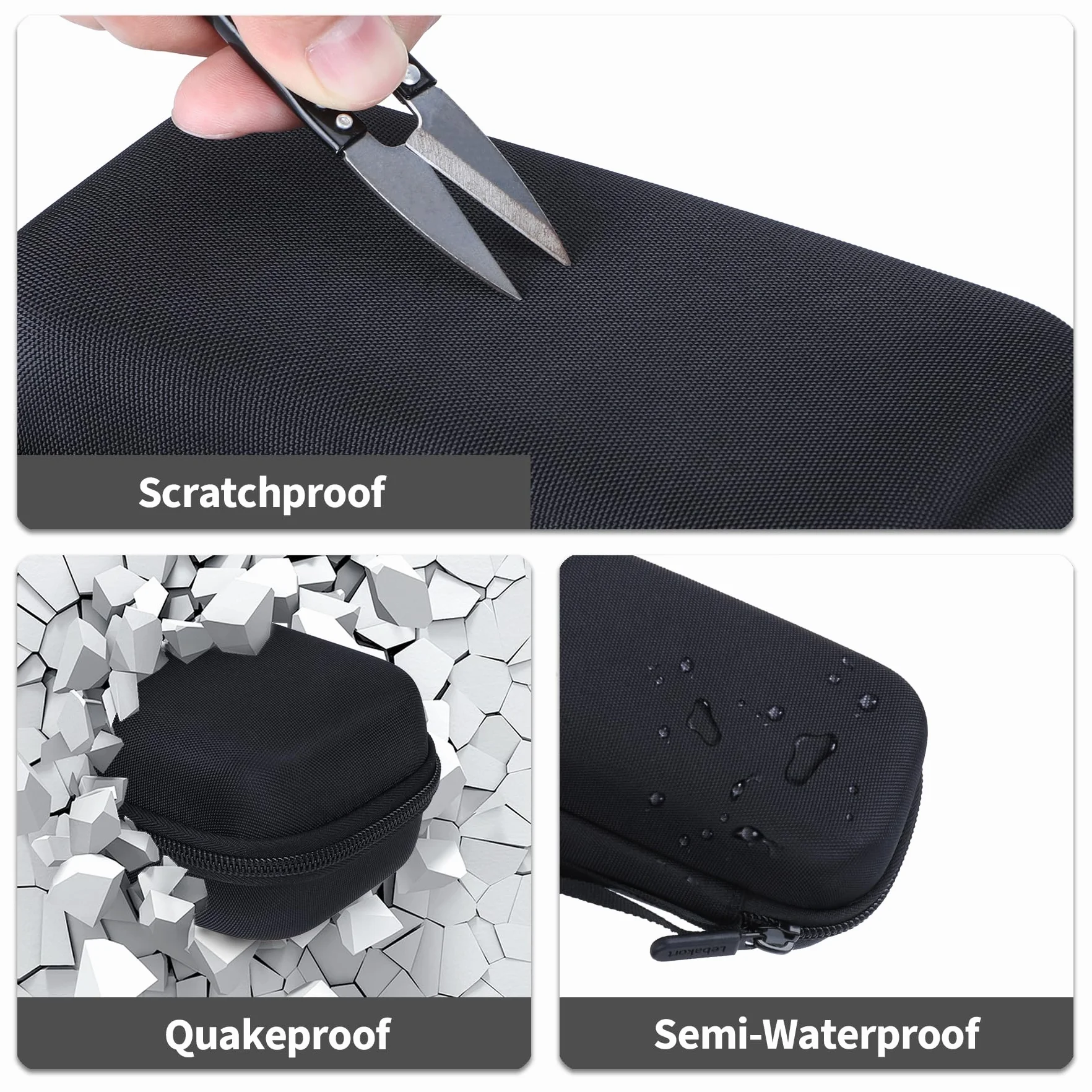 Lebakort Duro Caja Estuche Funda para Zoom H1n / Zoom H1essential Grabadora Portátil Estéreo