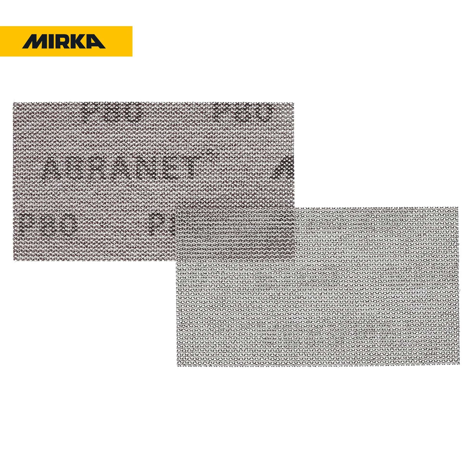 Mirka 9A-149-080 - Hojas de lija abrasivas de malla de grano 80 de 2-3/4 x 5 pulgadas, sin polvo, caja de 50 hojas, color gris