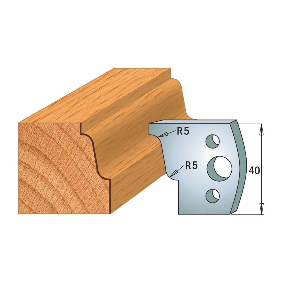 CMT 690.031 - Par cuchillas kss 40x4mm