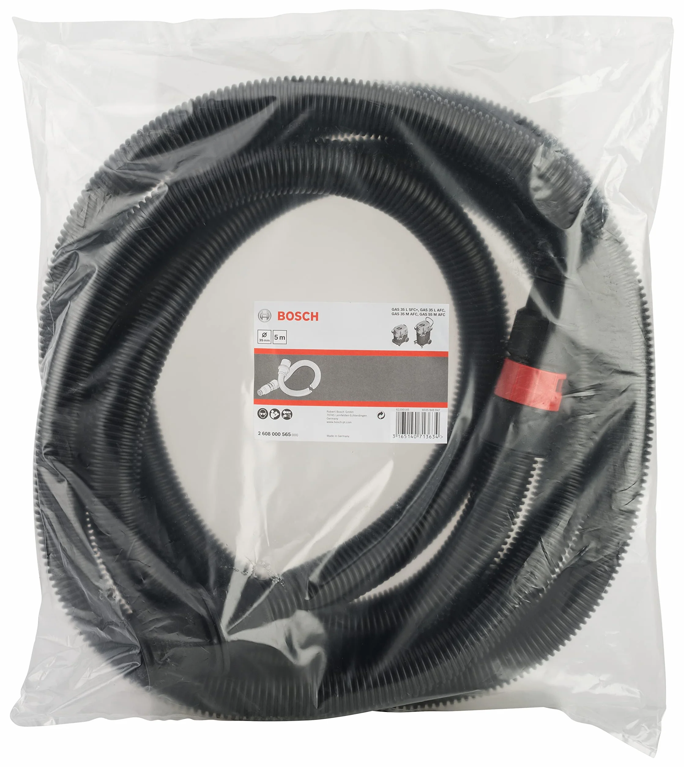 Bosch 2 608 000 565 - Manguera con cierre a bayoneta - für GAS 35-55 (pack de 1)