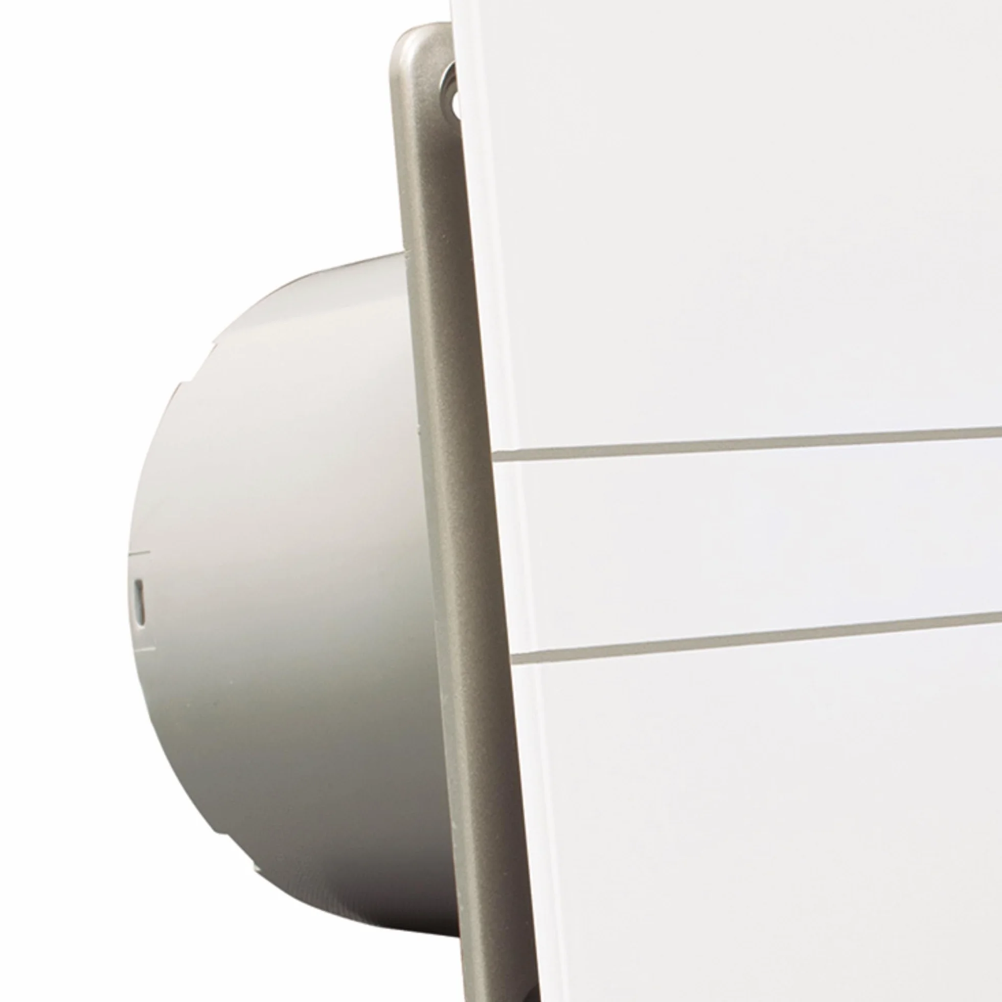 Cata e 100 GT Modelo E-100 baño silencioso, Serie e Glass, Bajo Consumo, Ventilador Extractores de aire, Alta Eficiencia Energética, 8 W, 230 V, Cristal Blanco