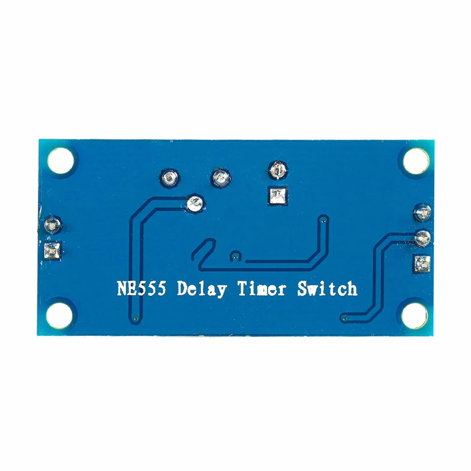 Módulo temporizador de relé de retardo ajustable NE555 - Control de temporización de 0 a 120 s para automatización - Disparador externo con indicador LED - Compatible con 5-12 V
