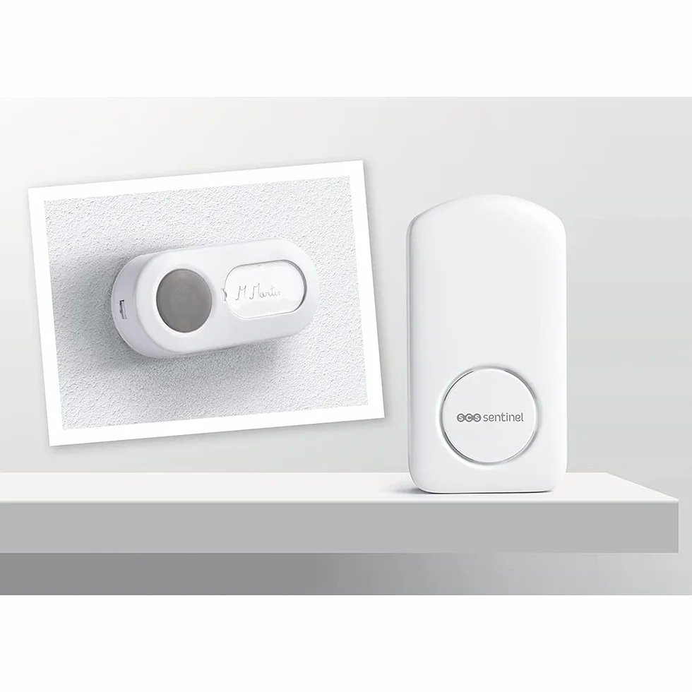 SCS Sentinel Timbre inalámbrico Onebell 100 para exteriores