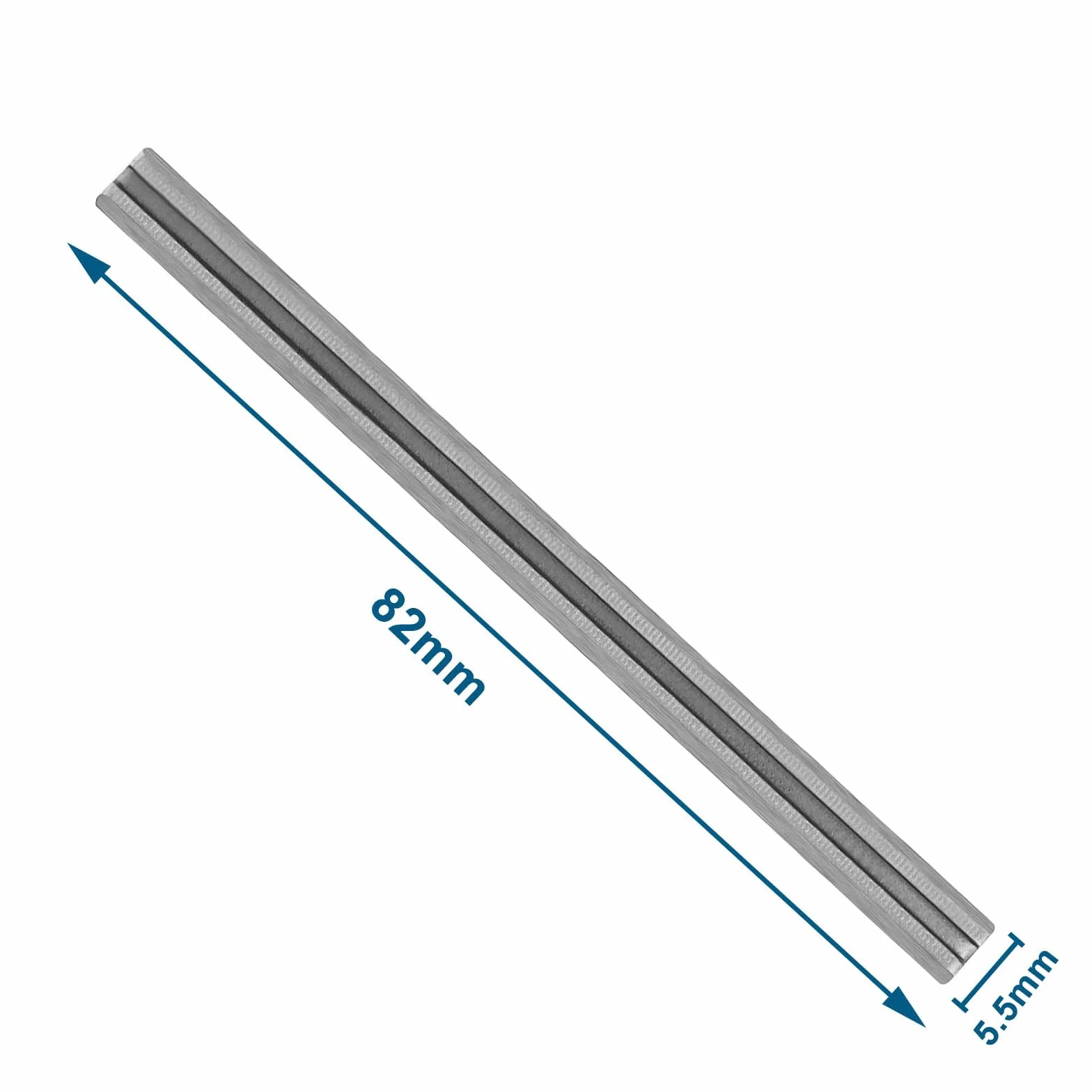 SG Store 4 Piezas Cuchillas Cepilladoras de Madera de Acero de Alta Velocidad Reversibles Compatible con Bosch PHO 20-82/PHO 100/GHO 40-82 C Cuchillas Cepilladoras de Carburo 82x5,5x1,1mm