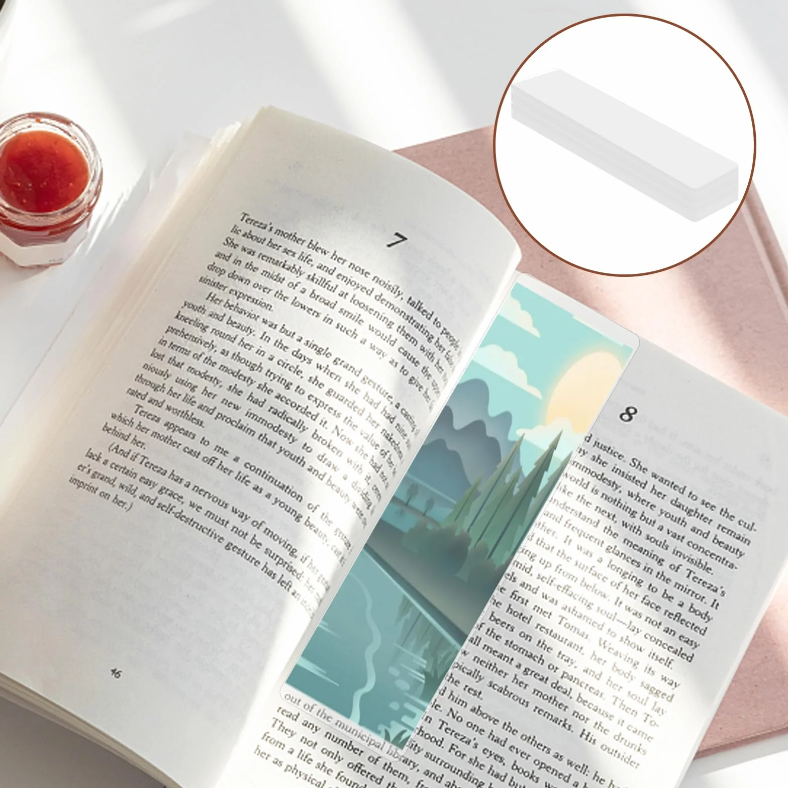 Fundas para marcapáginas Hot Laminator Sleeves, hojas laminadas, 120 unidades, compatibles lucencyes