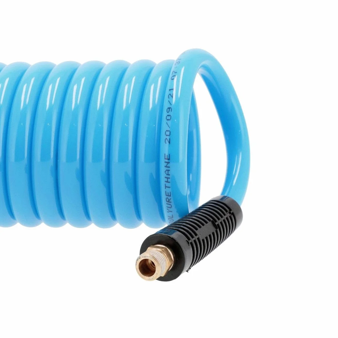AIRPRESS - Manguera de aire espiral 10 m 8 mm 12 bar - Manguera extensible compresor aire