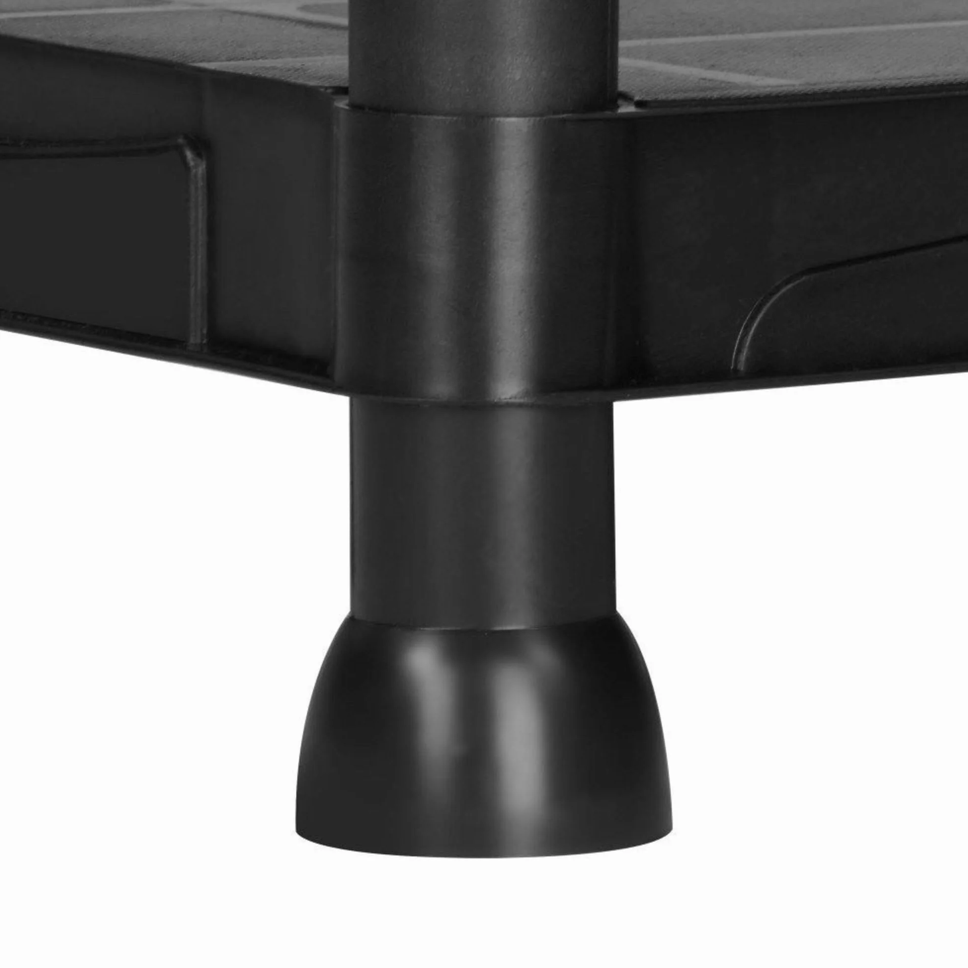 Pack 2 Estanterías de Resina 3 Baldas Negra | Organizador de Plástico 91x61x31 cm | Capacidad 75kg | Resistente a la Humedad y Óxido | Montaje Rápido sin Herramientas | Trastero y Lavadero