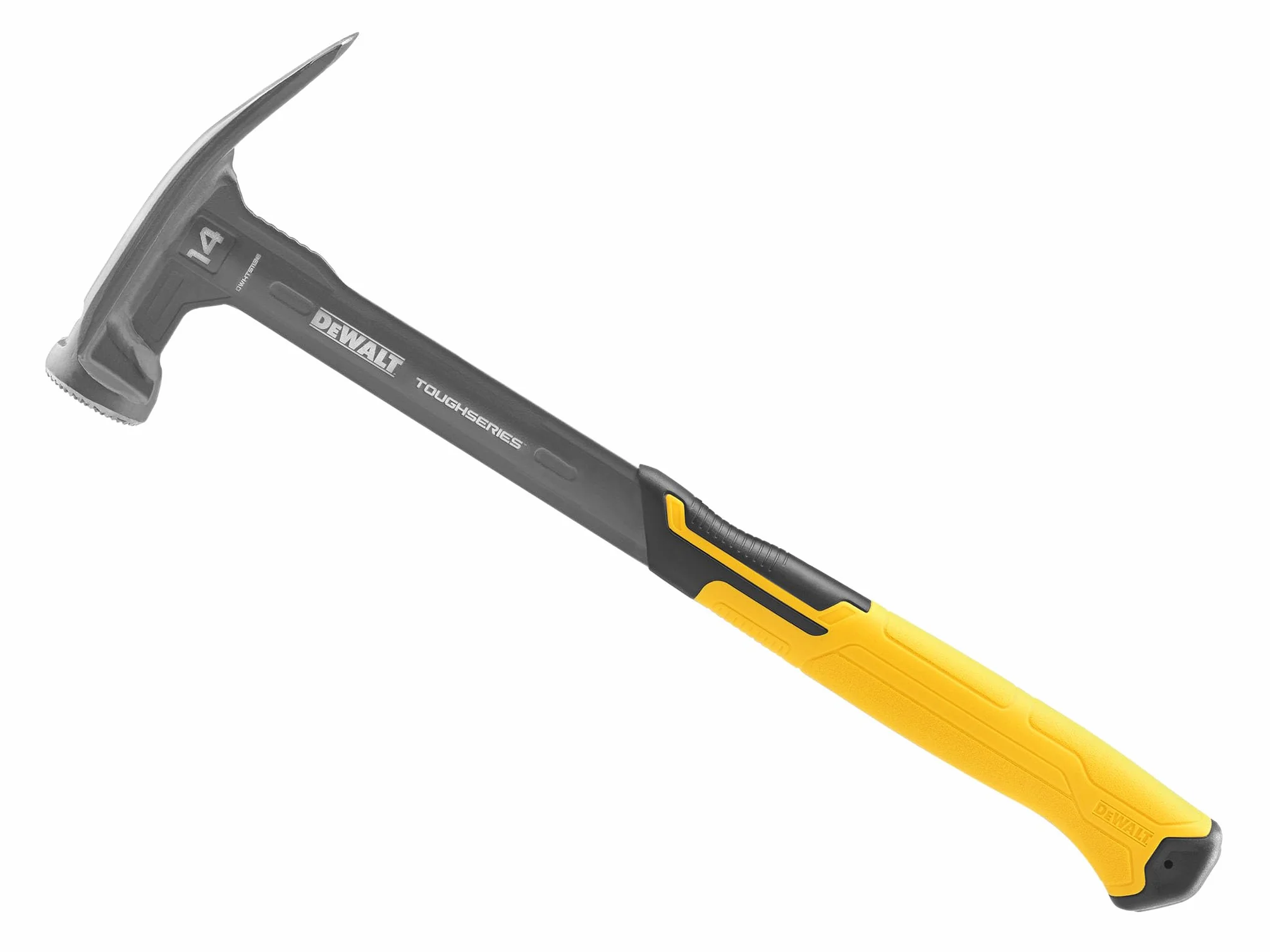 Dewalt Mig Weld - Martillo de garra fresada de 400 g, su diseño ligero produce un balanceo rápido y reduce la fatiga.