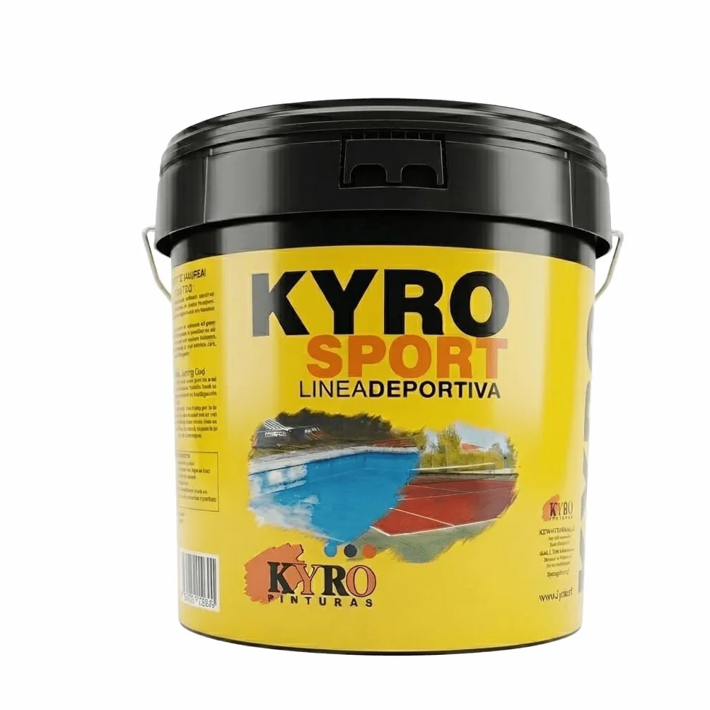 Pintura acrílica para Piscinas de gran resistencia al agua - Azul y Blanco - 14L y 4L (Blanco, 4 Litros)