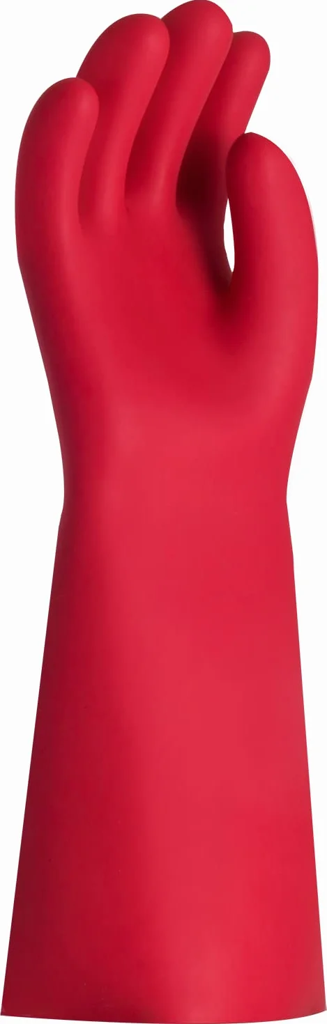 PRO FIT 703 - Guantes de protección para electricista - Guantes de trabajo contra electricidad - EN 60903 (clase 0) - Rojo - 10/XL