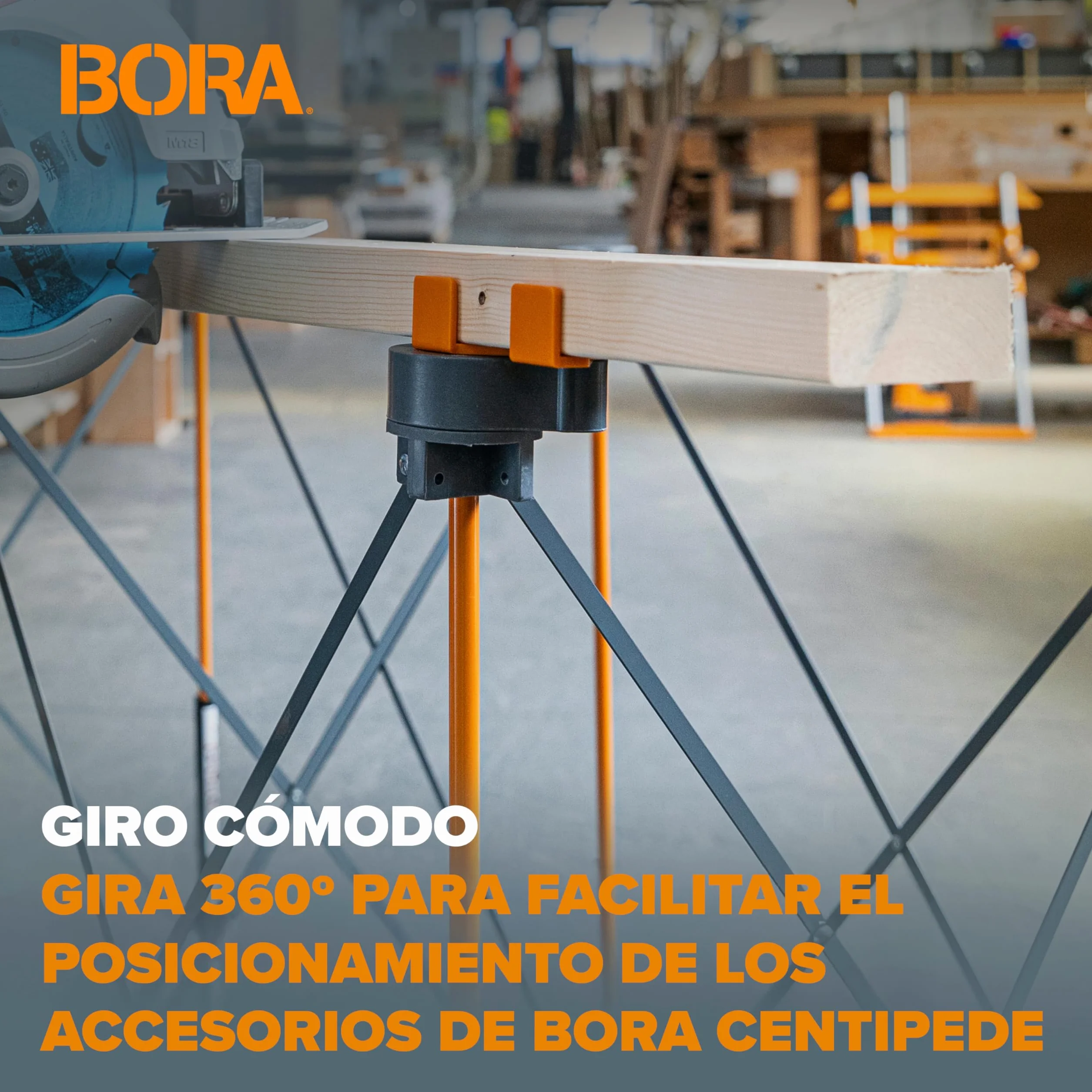 Set de 3 P‑Tops Bora Centipede para banco de trabajo y mesa de trabajo plegable, accesorios para mesa taller y banco trabajo