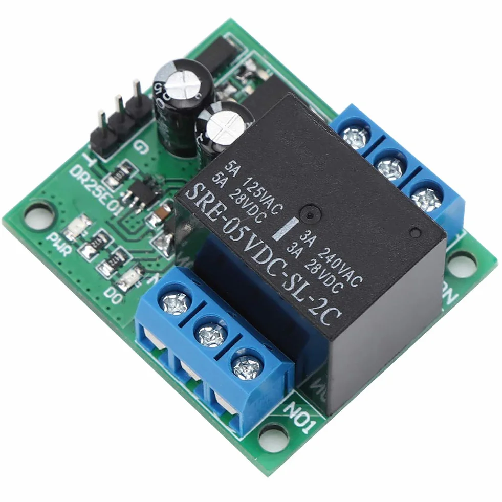 Placa del Módulo de Relé de Señal Placa de Relé Biestable de Doble Tiro Placa de Relé Biestable Voltaje de Entrada Versión de 24 V 12 V Opcional Para Accesorios de Computadoras Automotrices(Dc6-24V)