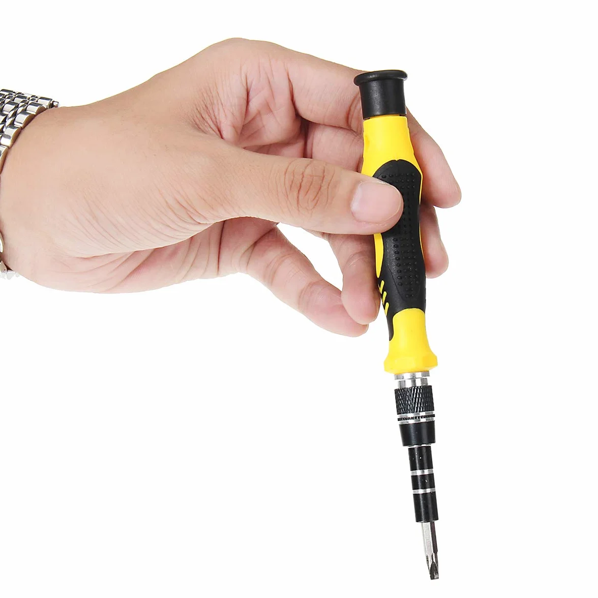 Juego De Destornilladores De Precisión De 115 En 1 Destornillador De Bricolaje Magnético Para Herramienta De Reparación De Teléfonos De Computadora Pc De Electrónica - Azul