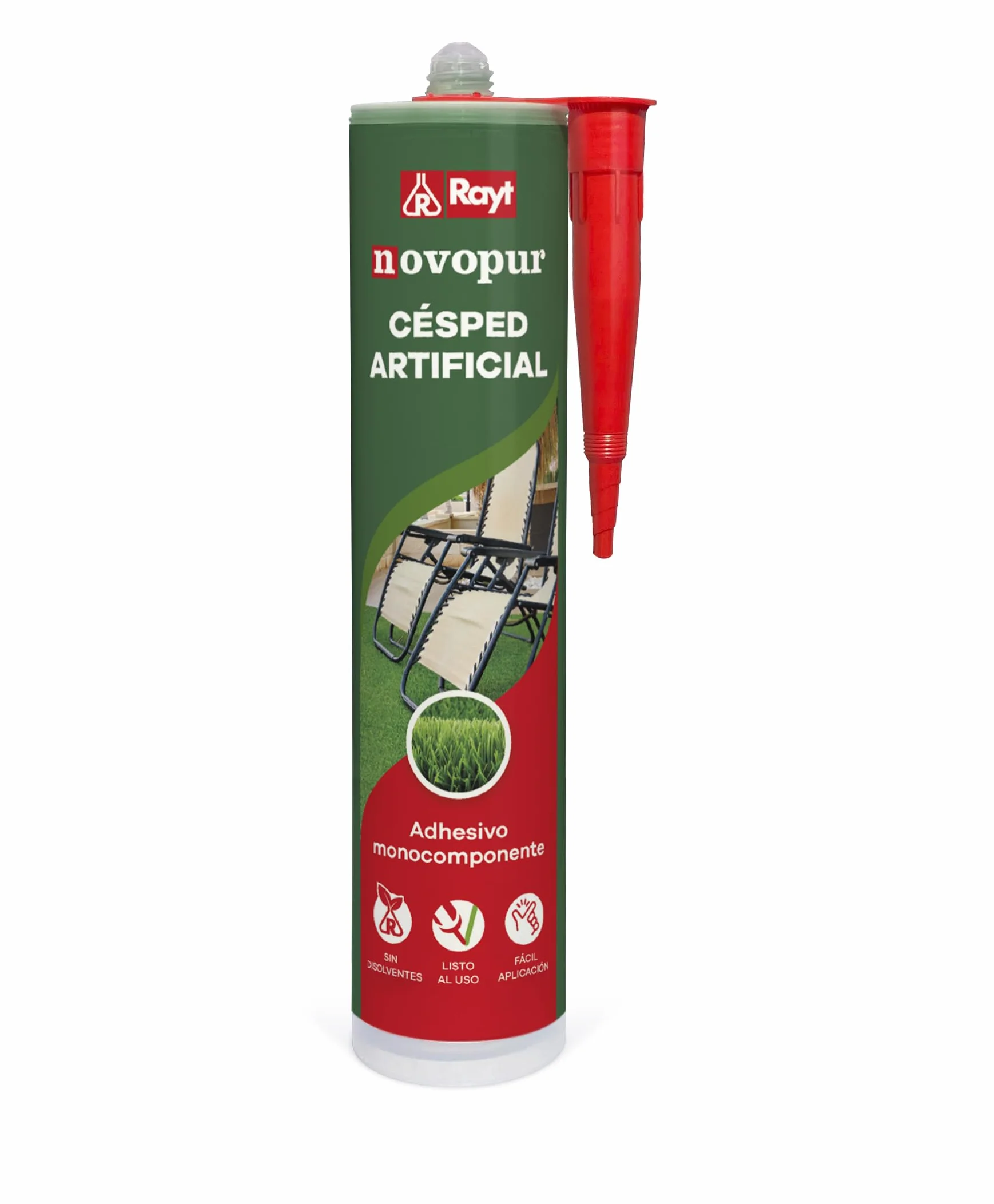Novopur Rayt 1315-13 Cartucho de Adhesivo Poliuretano 300 ml Verde