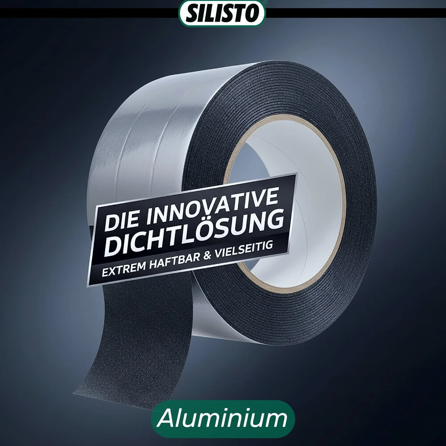 Cinta reparadora de asfalto | Color Aluminio, plomo, cobre | 50, 75, 100, 150, 200, 225, 300, 600 mm x 10 metros