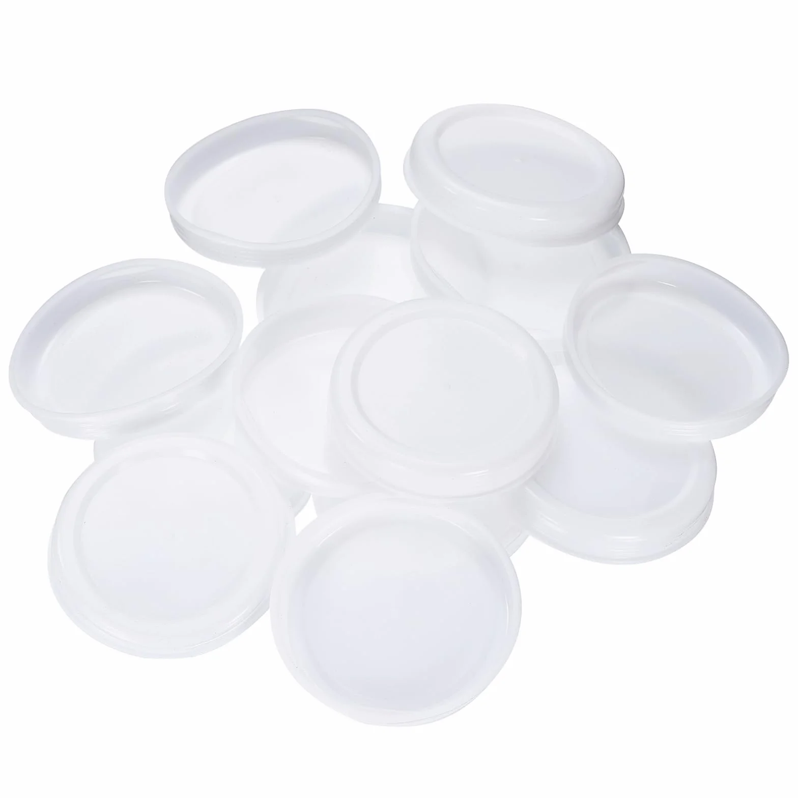 QUARKZMAN 50 Tapas de Extremo de Tubo de Cartón Redondo 2.8" Plástico Protectoras para Despacho y Almacenamiento