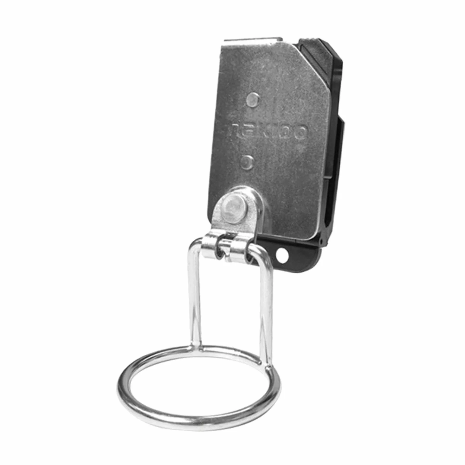 Portaherramientas de Cintura para Cinturón con Liberación Rápida Holster de Metal Giratorio Clip para Herramientas Gancho para Martillos y Hachas, Style a