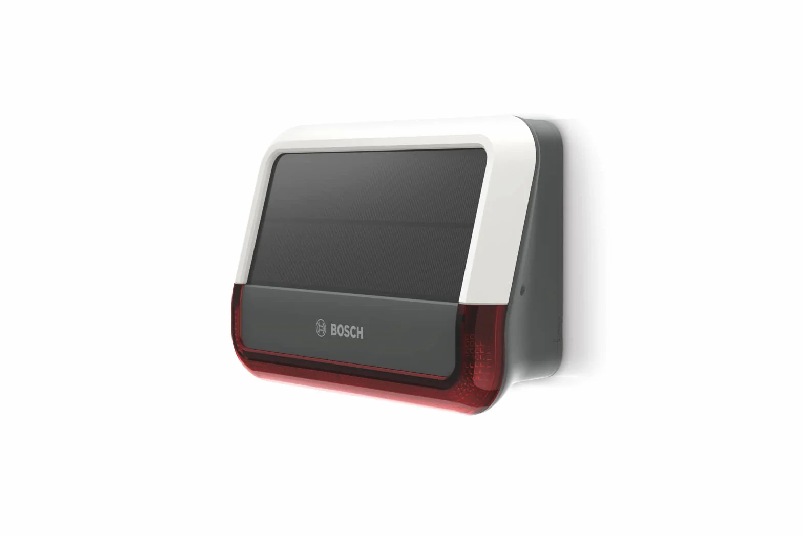 Bosch Smart Home sirena exterior, un sistema de alarma inalámbrico con panel solar, le avisará mediante notificaciones
