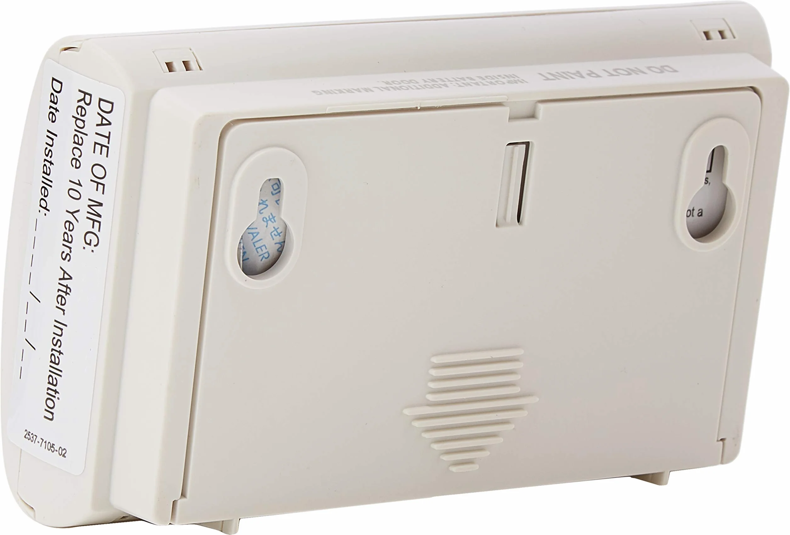 Kidde 7DCOC - Alarma de monóxido de carbono pantalla digital de sensor 10 años y una garantía