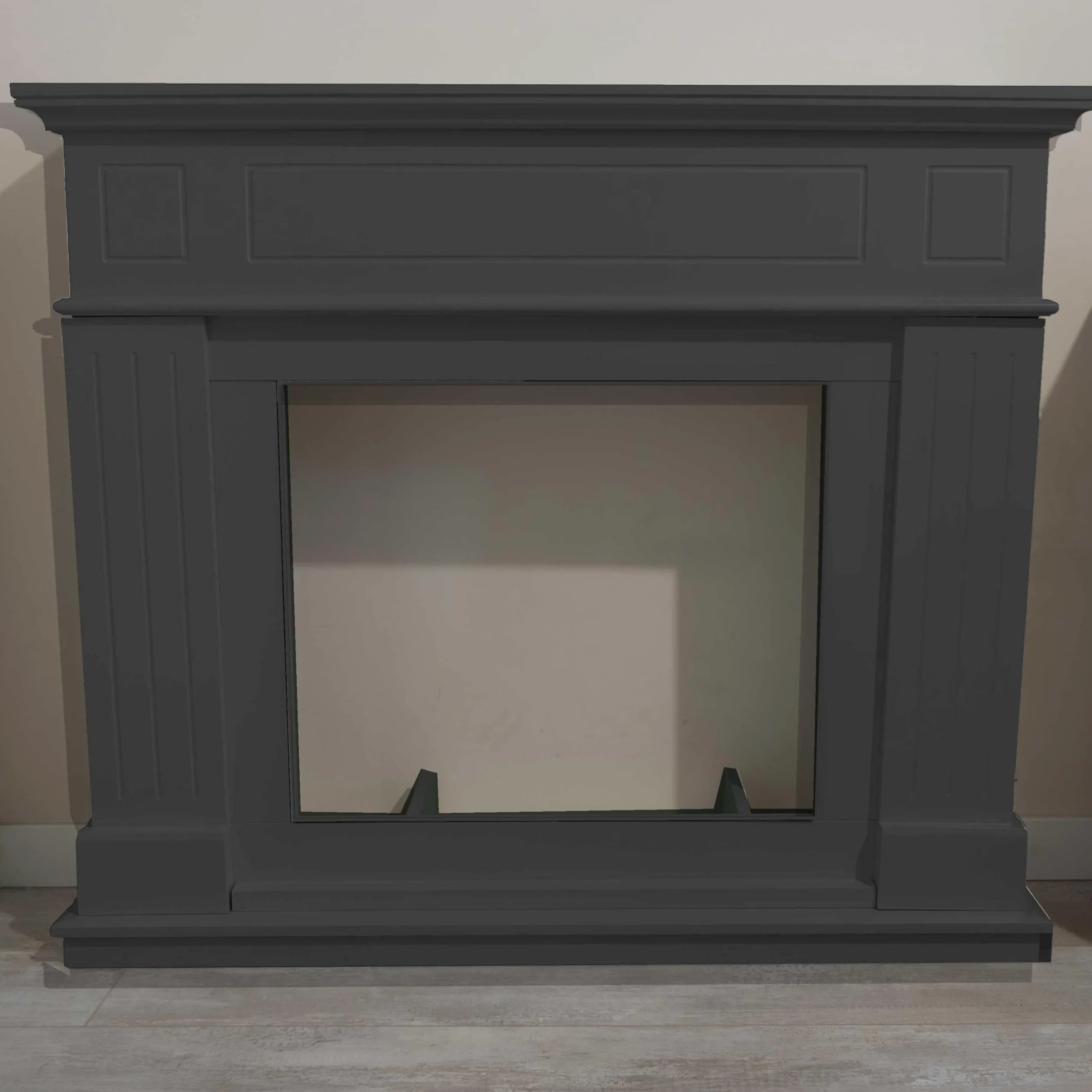 MPC Marco Chimenea PIENZA Gris Oscuro Marco chimeneas Pienza Gris Oscuro