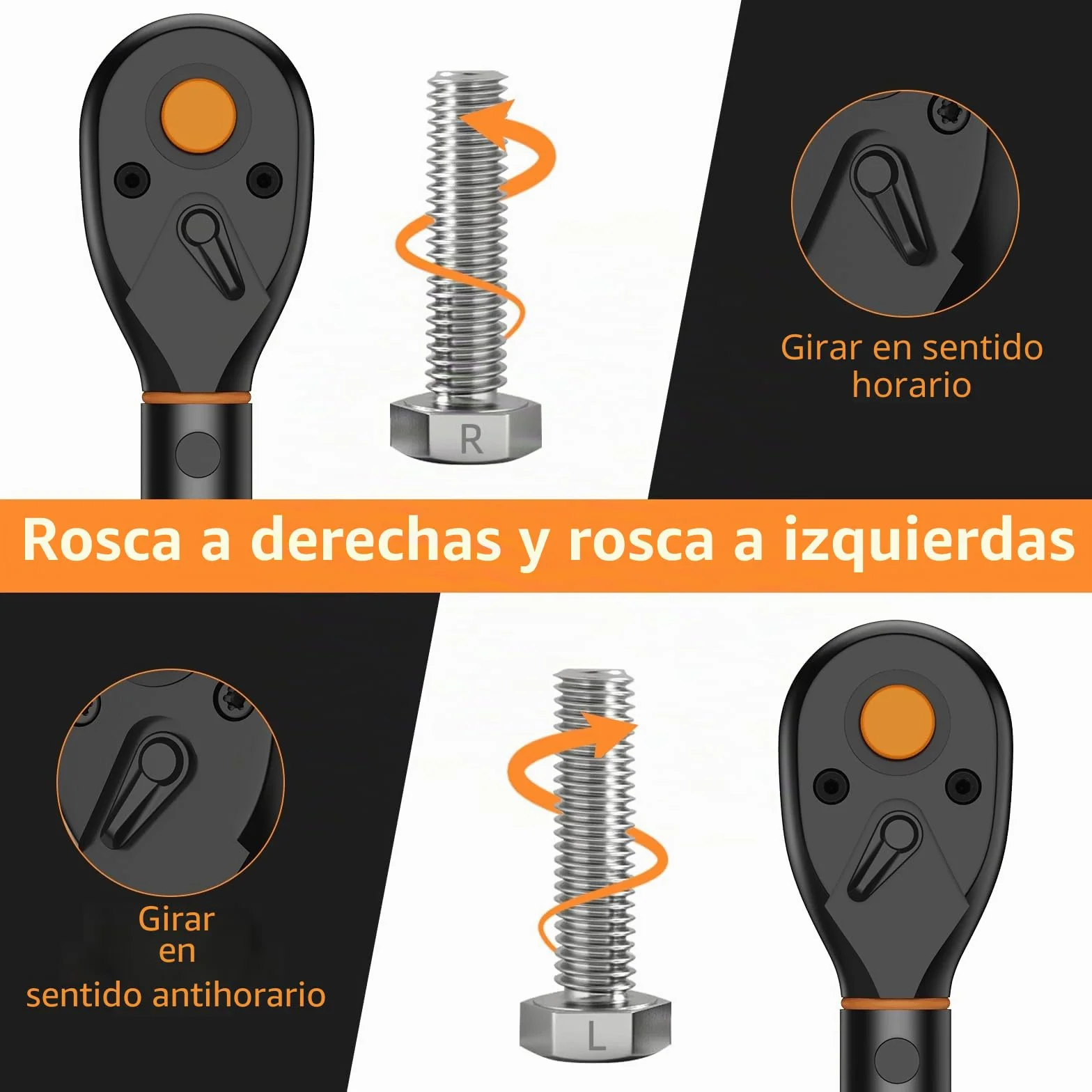Llave Dinamometrica Moto 3/8 Pulgadas, 72 Dientes Reversible, Llave Dinamométrica 5-60 Nm para Bicicleta, Moto y Coche, con Adaptador 3/8" a 1/4", Interface Universal 3/8", Prolongación de 75mm