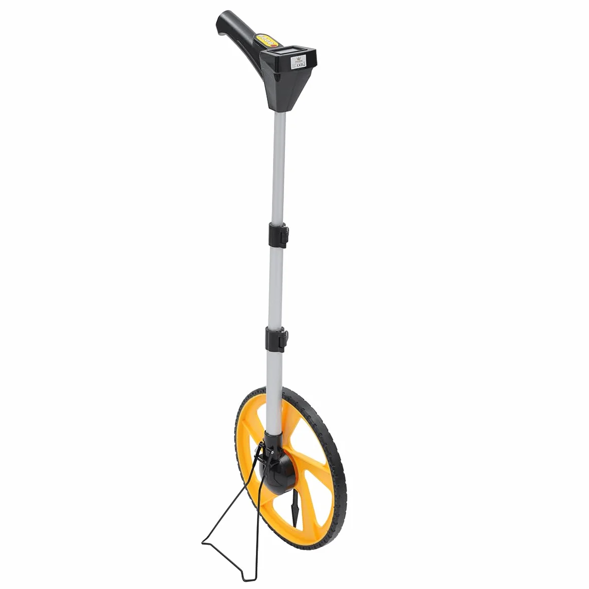 TOPWAY Rueda Digital Medidora de Distancias 9999.9m con Mango Telescópico 70-100cm, Pantalla LCD y Bolsa de Almacenaje, para Medir Carreteras Terrenos Rueda Trundle 311194