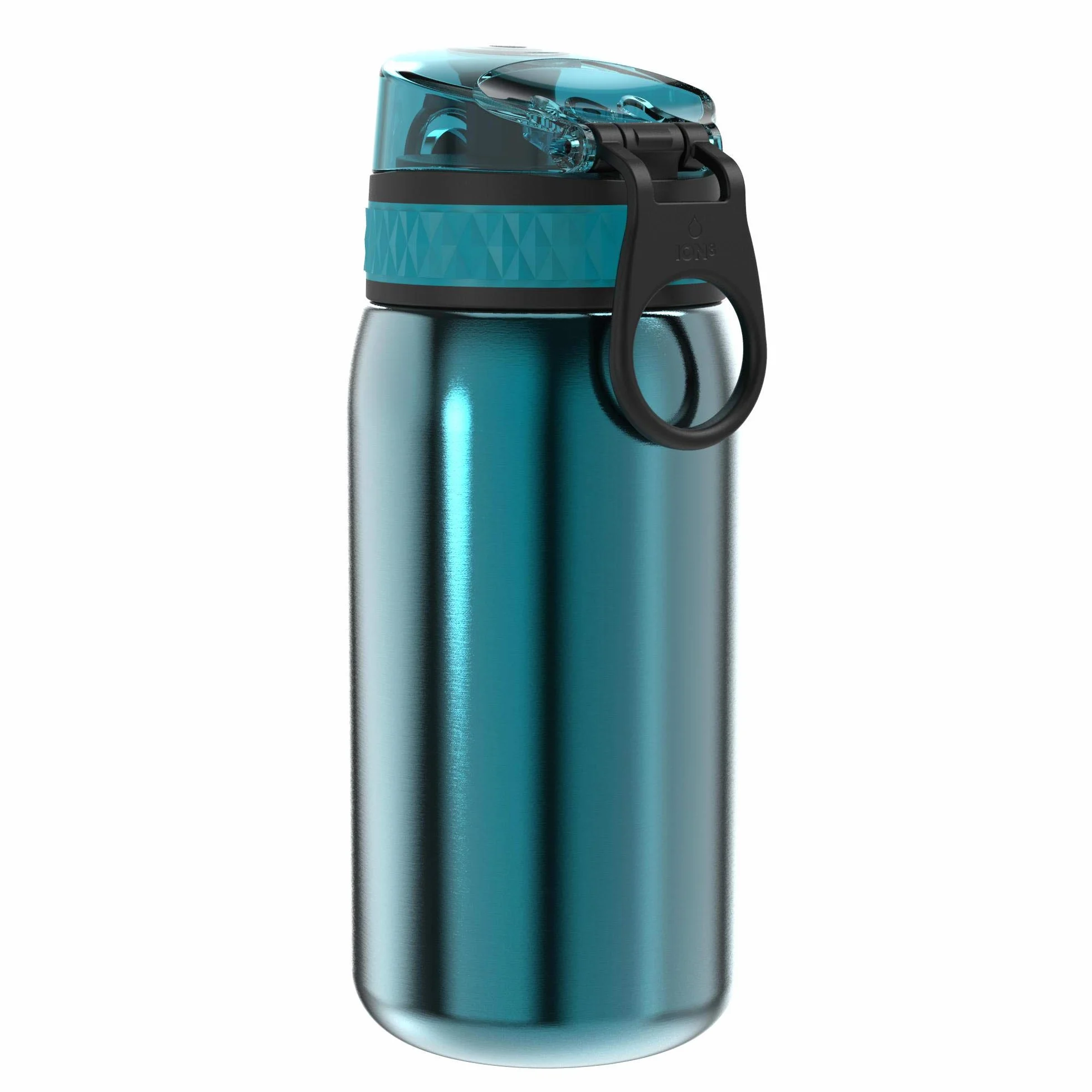 ion8 Botellas de Agua, a Prueba de Fugas, Fácil de Abrir, Cierre Seguro, Apta para Lavavajillas, Libre de BPA, Tapa Higiénica Abatible, Asa de Transporte, Fácil Limpieza