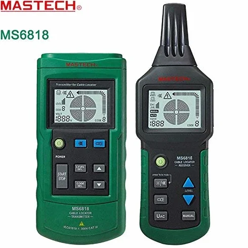 MASTECH MS6818 - Detector de cables multifunción (12 ~ 400 V)