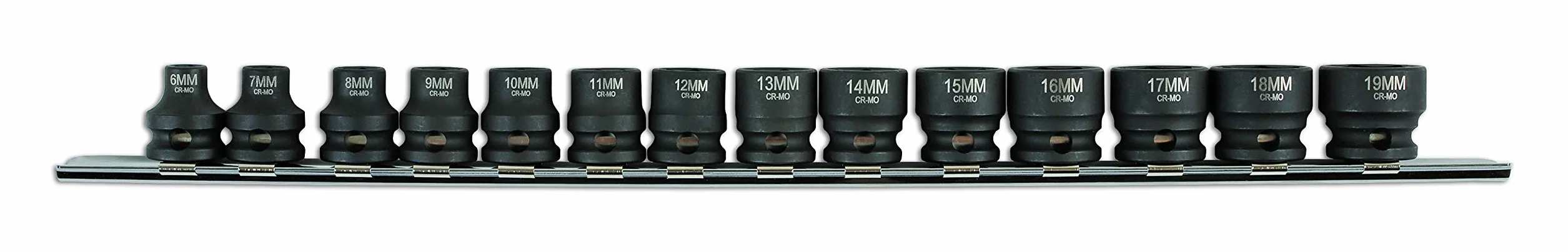 Laser 6689 Stubby Impact Socket Set 3/8" D 14pc