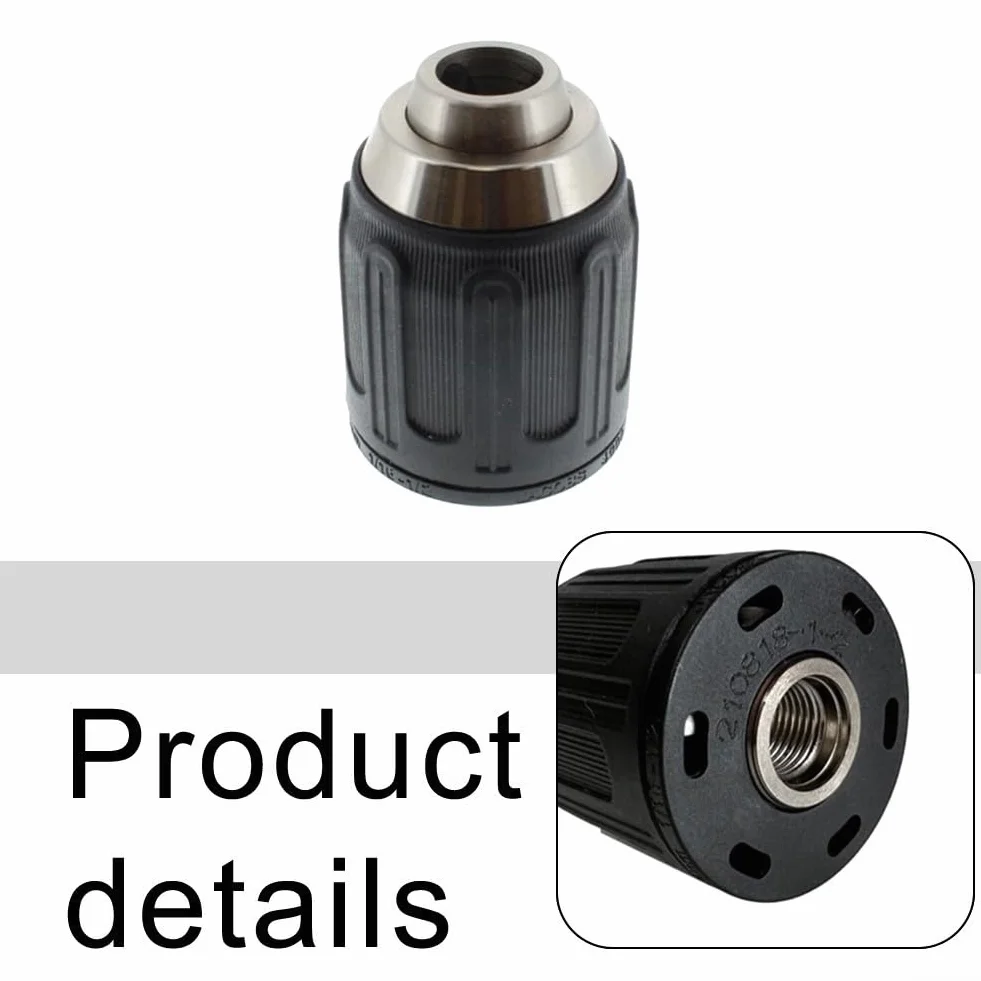 Portabrocas para DCD730 DCD780 DCD785, N092054 Reemplazo de portabrocas sin llave para máquina de perforación inalámbrica de repuesto