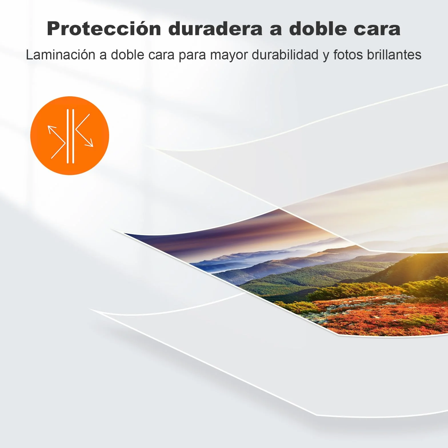 Bonsaii Laminating Pouches A4 2x80 Micras Pack 100 Brillante Transparente