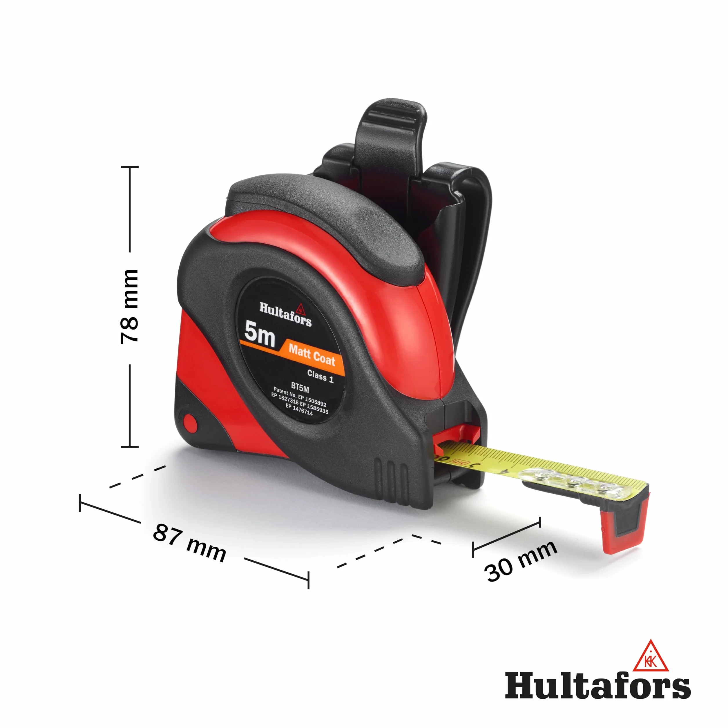 Hultafors 356103 - Cinta métrica