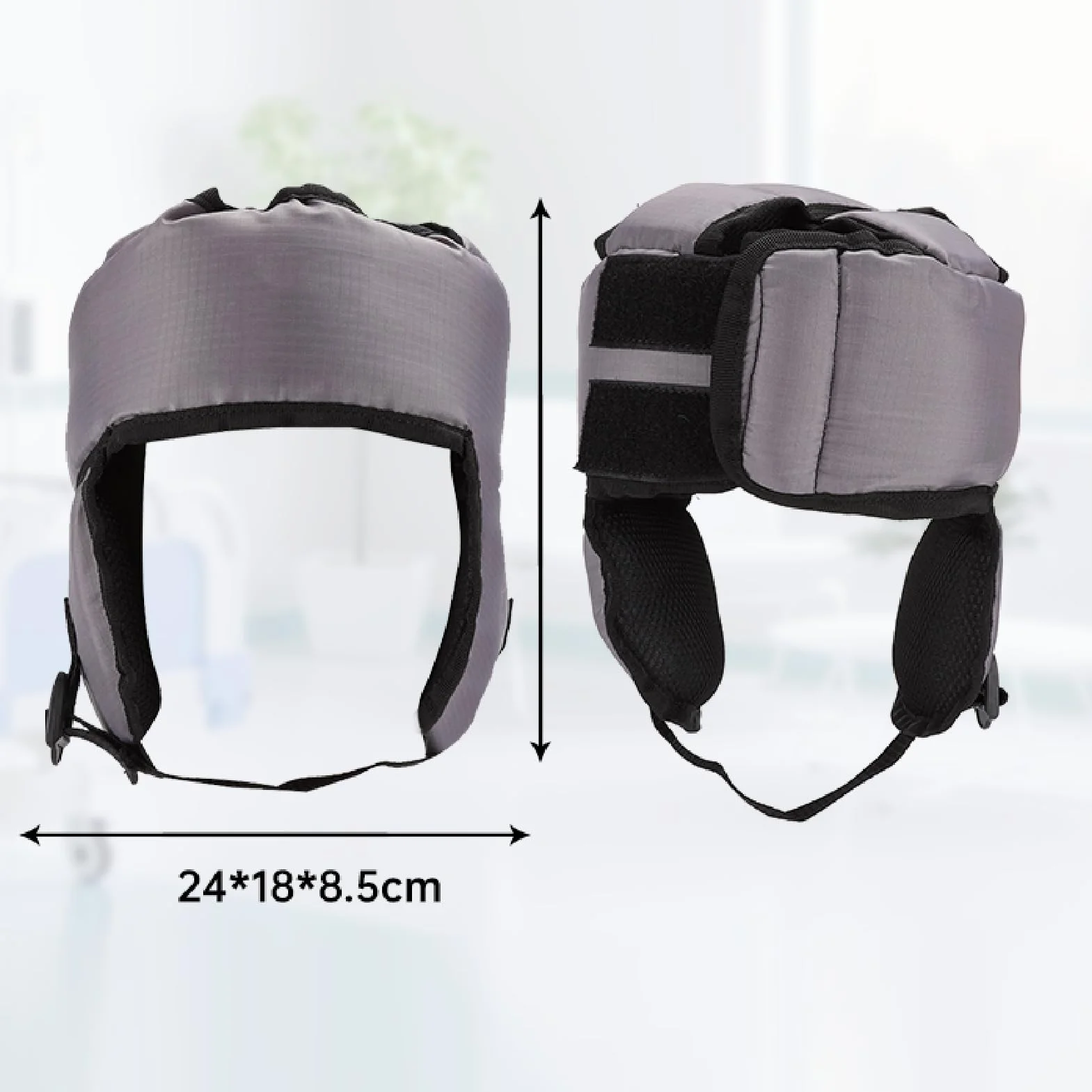 Casco de Seguridad para Personas Mayores Gorra de Seguridad Suave y Ajustable Casco anticolisión Casco Protector para Personas Mayores Absorción de Impactos para Adultos Mayores
