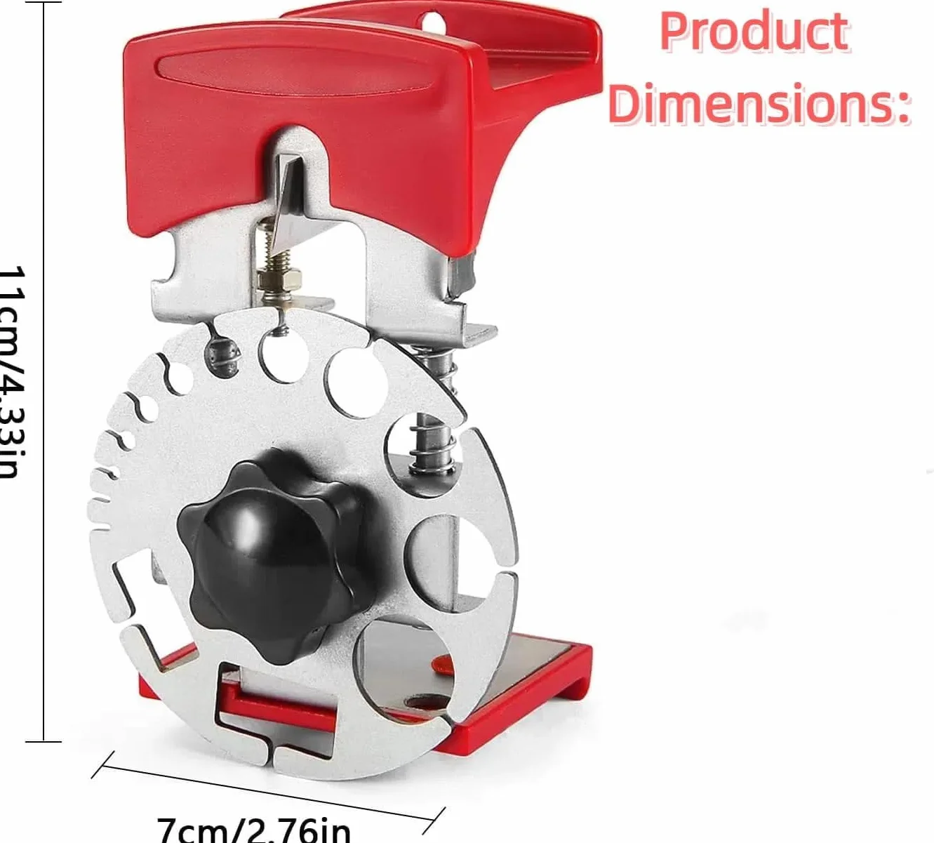 Pelacables Mano Universal,Peladora Manual Alambre De Cobre Herramienta,Pelacables Multifuncional Profundidad De Corte Ajustable,para Pelar y Cortar Cables 2 en 1 Para Cables de Diferentes Diámetros