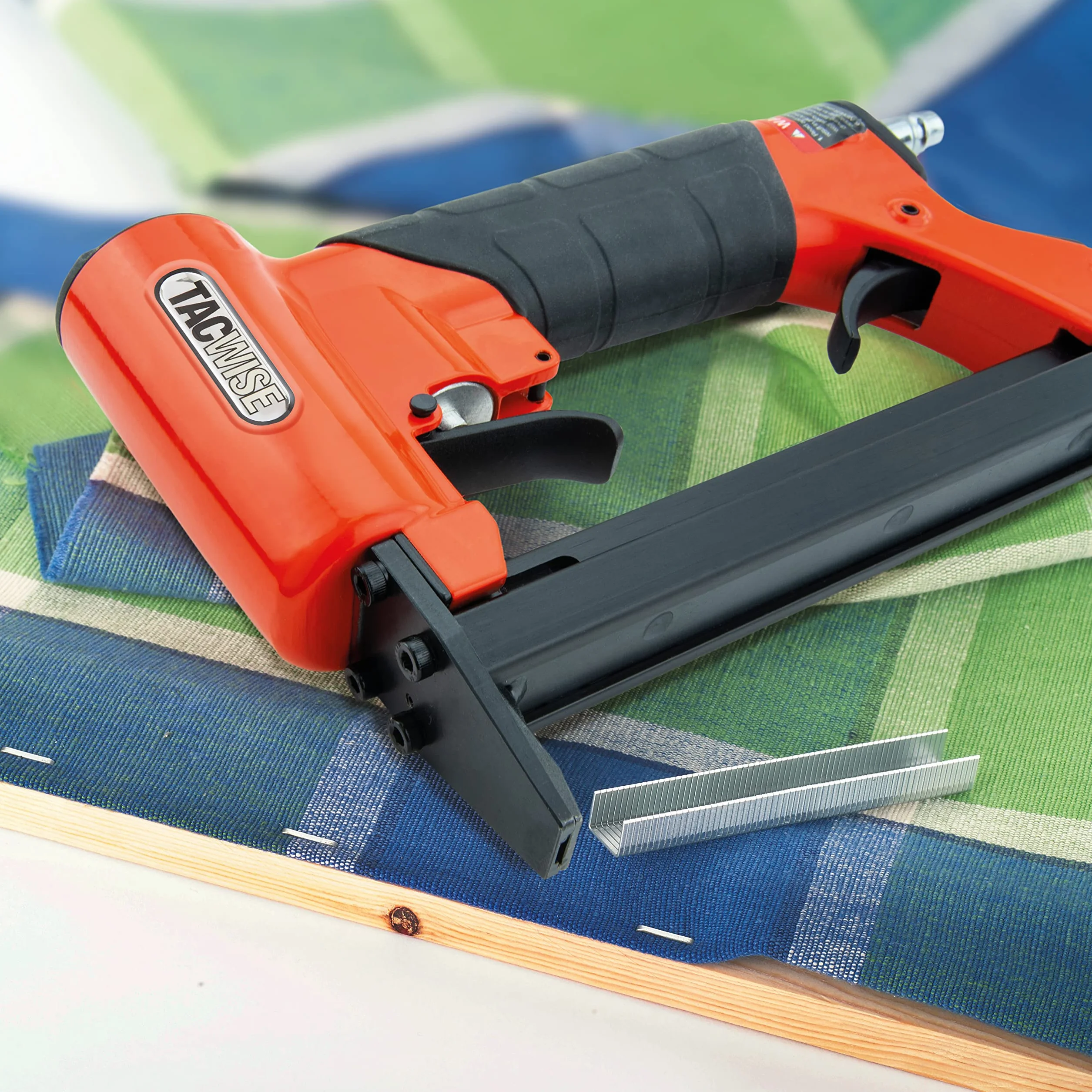 TACWISE 1288 A8016V Grapadora Neumática Tipo 80 para Tapicería con Grapas 80/10 mm y 80/12 mm