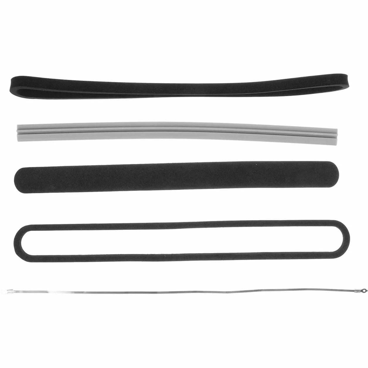 UKCOCO Tira de Silicona y Espuma Alambre Calefactor de Hierro Accesorios de Repuesto Sello Firme y Reemplazable para Máquina Selladora al Vacío para Uso en Tienda y Hogar