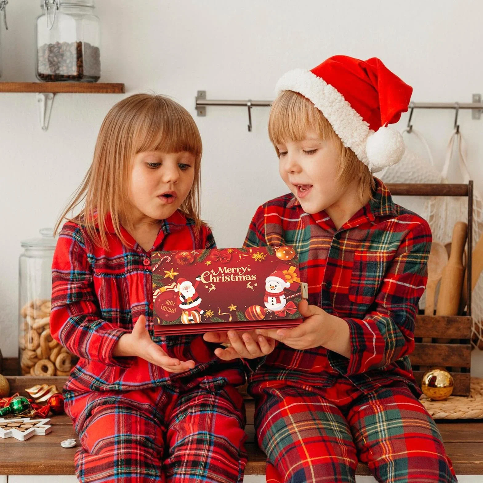 Sobres De Dinero Navideños Tarjetas Regalo Efectivo Decoración Navideña