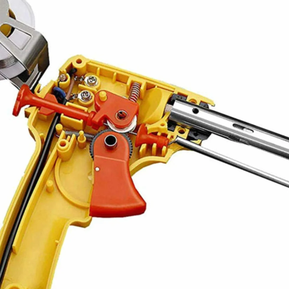 DIYARTS Kit De Soldador Pistola De Soldadura Herramienta De Reparación Automática De Soldadura De Hierro De Mano con Calefacción Interna (Yellow)