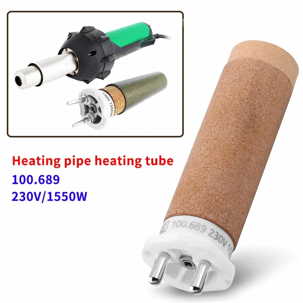 Elemento Calefactor, Nucleo Calefactor, 230V 1550W Elementos Térmicos,Tubo De Elemento Calefactor,Para 100.689 Pistola Soldadura De Aire Caliente