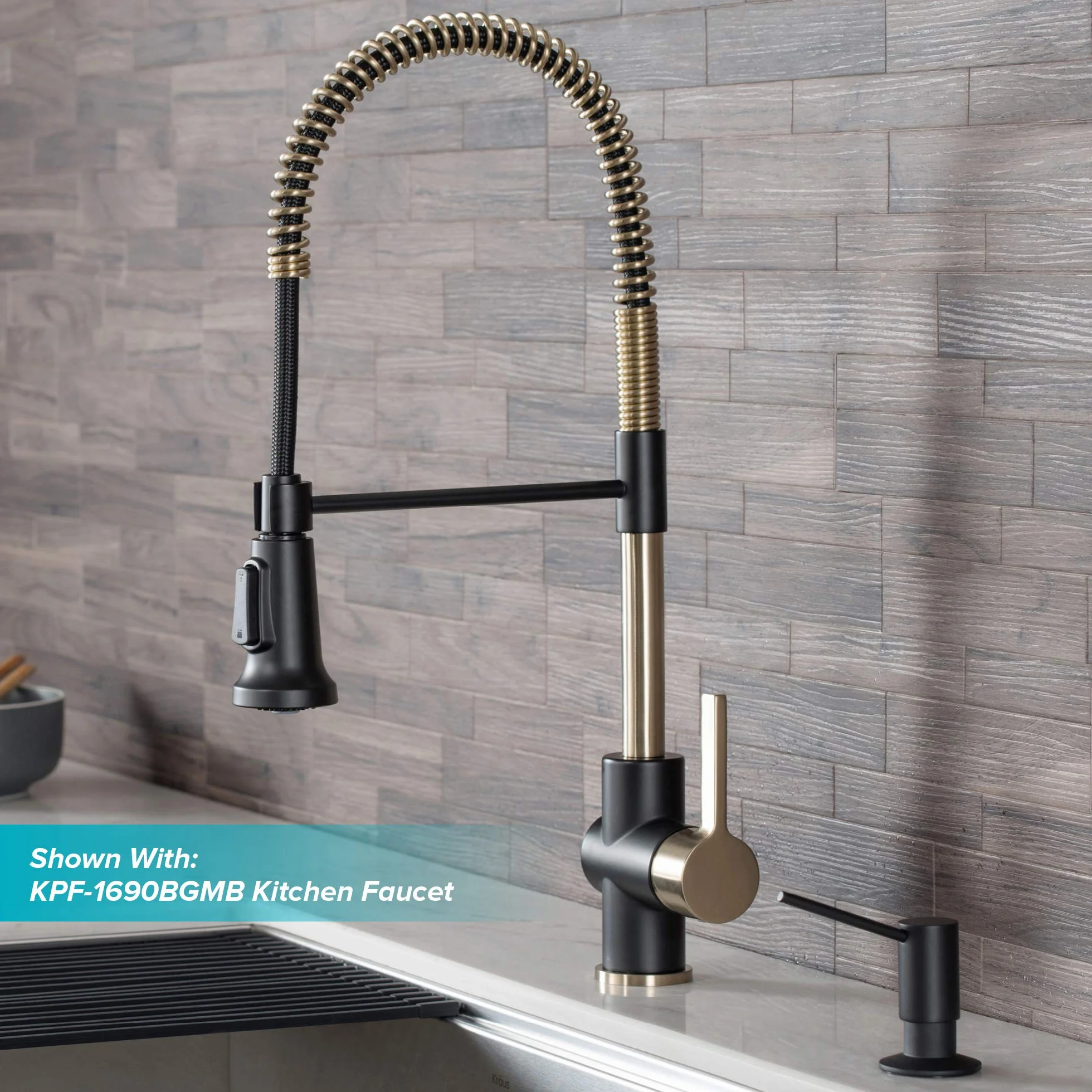 Kraus KSD-41SS Modern Soap Dispenser, Stainless Steel