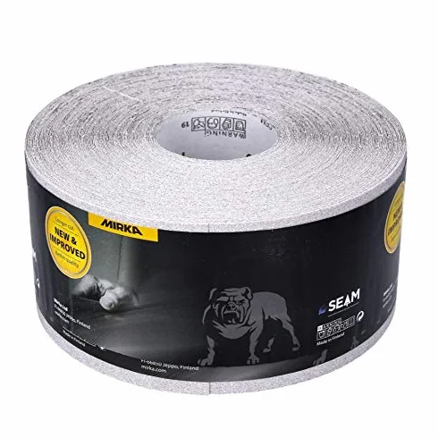 Mirka BASECUT 2251100160N - Papel de lija (115 mm x 50 m, P60)